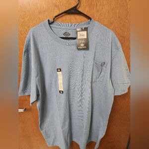 Dickies Men's Blue Short Sleeve Tee